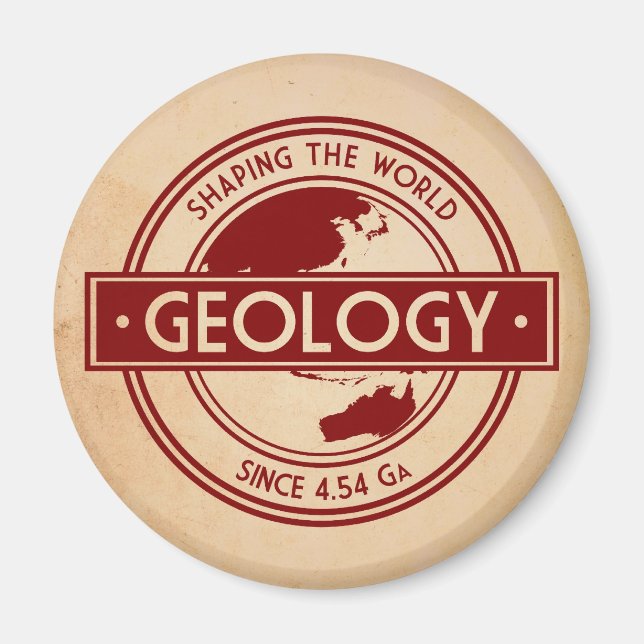Geology- Shaping the World Logo (Asia/Australia) Magnet (Vorne)