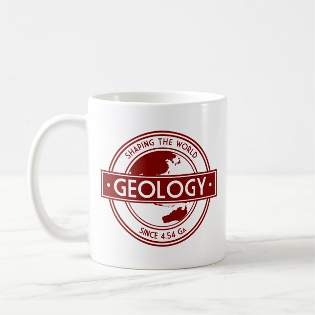 Geology- Shaping the World Logo (Asia/Australia) Tasse (Links)