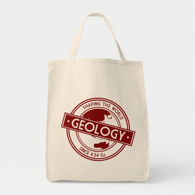 Geology- Shaping the World Logo (Asia/Australia) Tragetasche (Vorne)