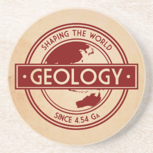 Geology- Shaping the World Logo (Asia/Australia) Untersetzer