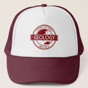 Geology- Shaping the World Logo (Asien/Australien) Truckerkappe