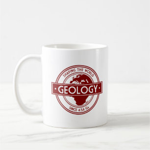 Geology- Shaping the World Logo (Europa) Kaffeetasse