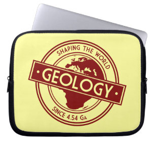 Geology- Shaping the World Logo (Europa) Laptopschutzhülle