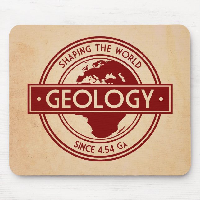 Geology- Shaping the World Logo (Europa) Mousepad (Vorne)