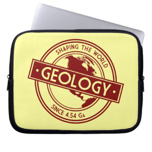 Geology- Shaping the World Logo (North America) Laptopschutzhülle