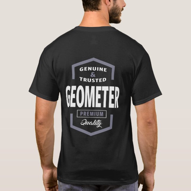 Geometer | Geschenkideen T-Shirt (Rückseite)