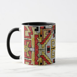 Geomethisches Tribal/ethnisches Muster Tasse