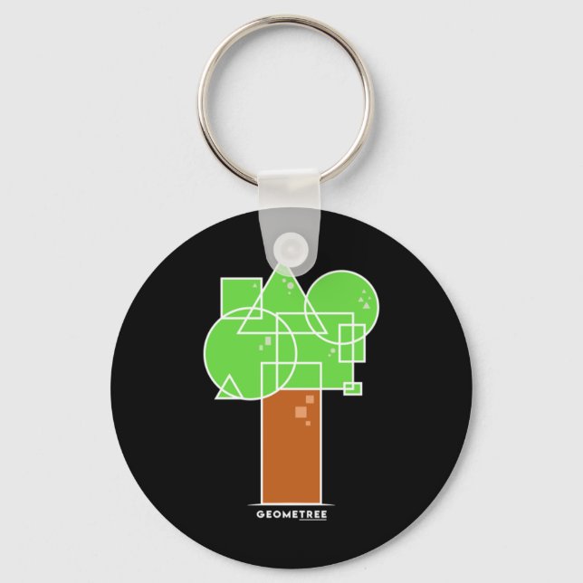 Geometree I Schlüsselanhänger (Vorderseite)