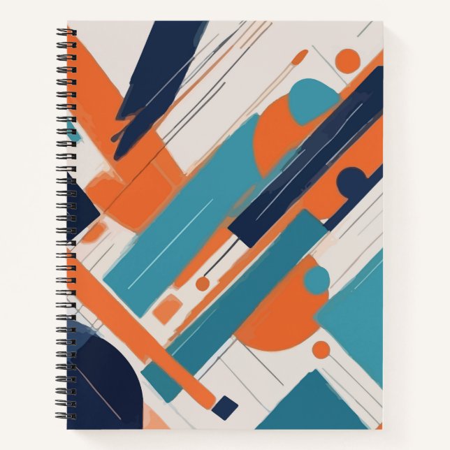 Geometría Atrevida Notizbuch (Vorderseite)