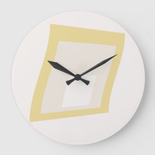 Geometria de Geomesky von Masanser Pixat Große Wanduhr