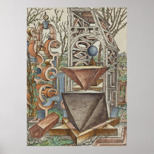 Geometria und Perspectiva - III Poster