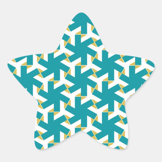 Geometric 230614 (03) Stern-Aufkleber (Vorderseite)