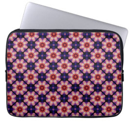 Geometric Abstract Floral Laptopschutzhülle