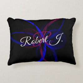 Geometric Abstraction Accent Pillow Dekokissen