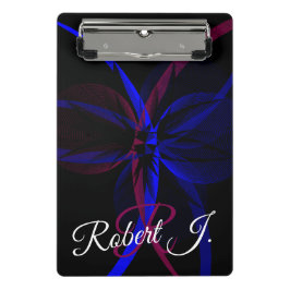 Geometric Abstraction Mini Clipboard Mini Klemmbrett