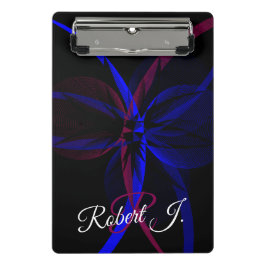 Geometric Abstraction Mini Clipboard Mini Klemmbrett