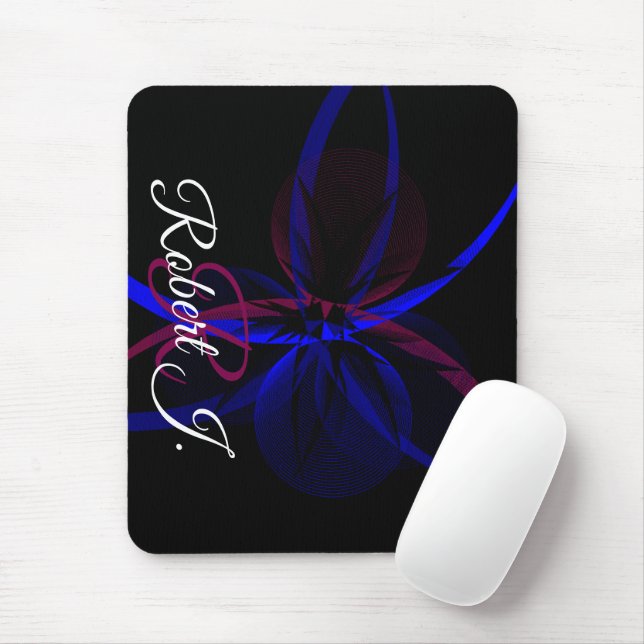 Geometric Abstraction Mouse Pad Mousepad (Mit Mouse)