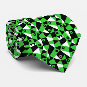 Geometric Abstrakt 030919 - Spring Green Krawatte