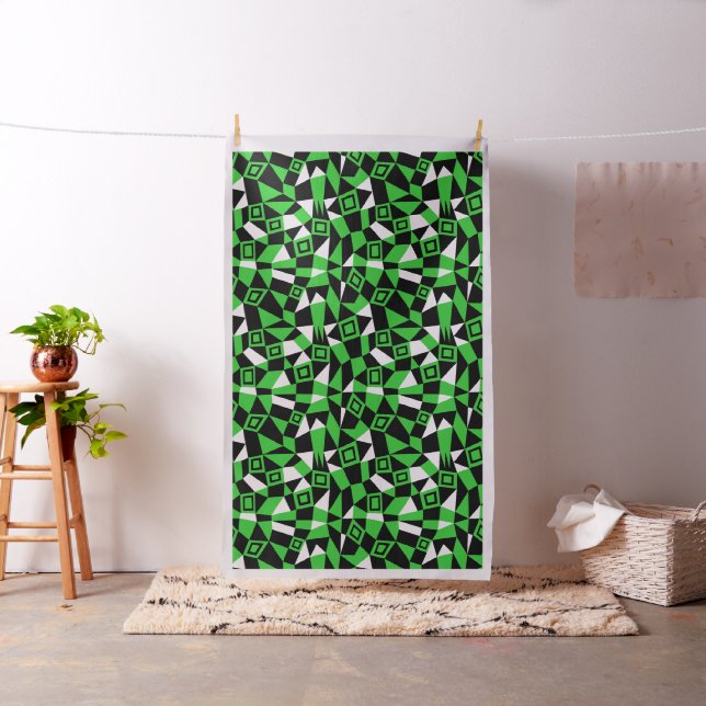 Geometric Abstrakt 050919 - Spring Green Stoff (Beispiel)
