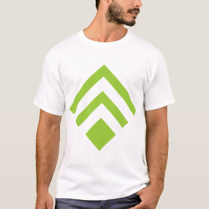 Geometric Arrow 02 - Martian Green T-Shirt
