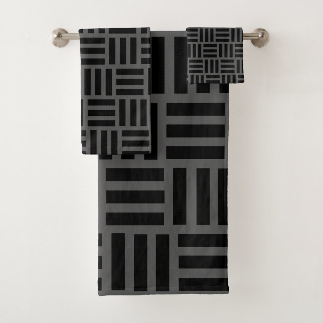 Geometric Badhandtuch Set (Insitu)