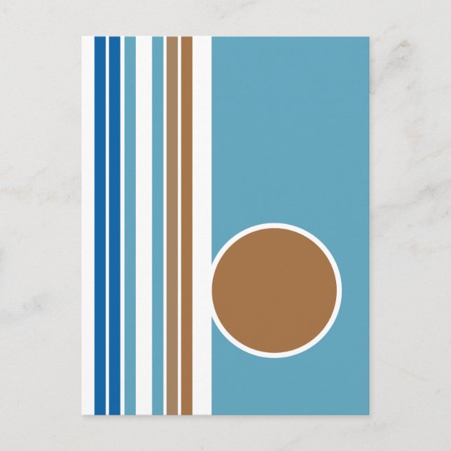 Geometric Balance 3  Postkarte (Vorderseite)