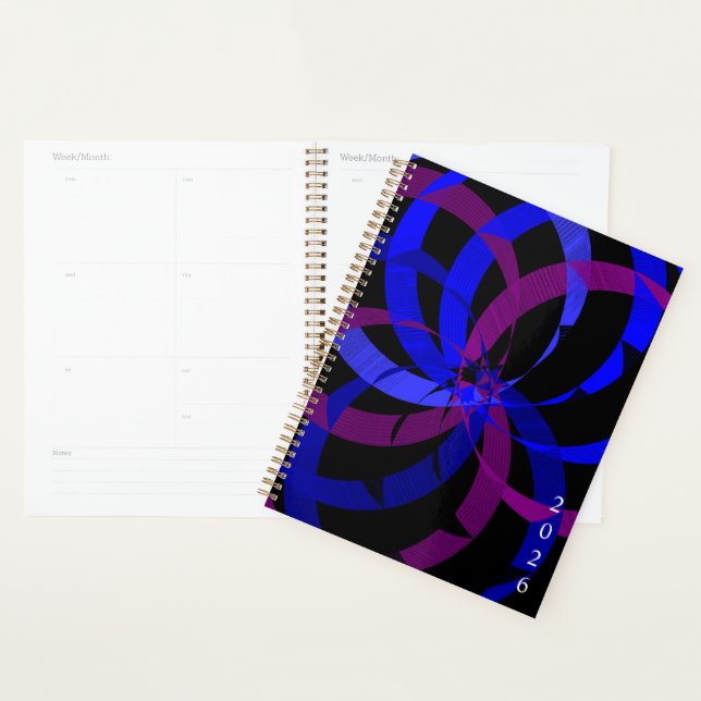 Geometric Berry Blend Designer Planner Planer (Anzeige)