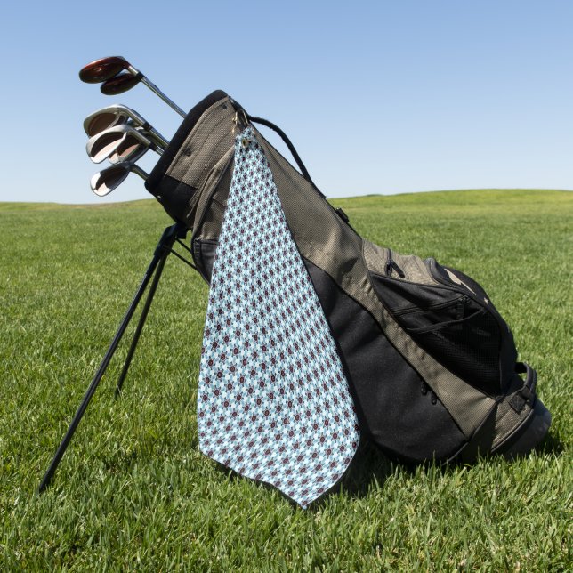 Geometric Bonanza Golfhandtuch (Gras)