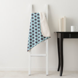 Geometric Bonanza Sherpa Blanket Sherpadecke