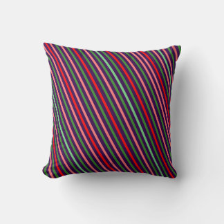 Geometric colorful simple Throw Pillow Kissen