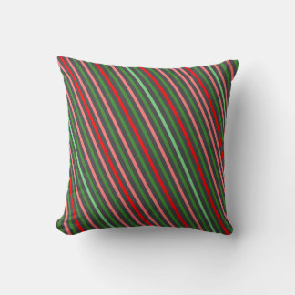 Geometric colorful simple Throw Pillow Kissen