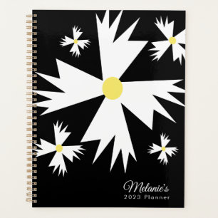 Geometric Daisy Botanical Name Planner Planer