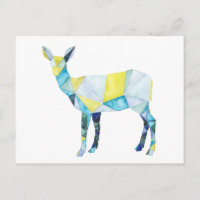 Geometric Deer Animal