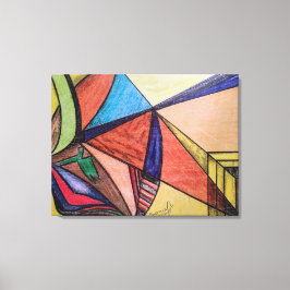 Geometric Design 21 Leinwanddruck