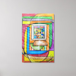 Geometric Design 26 Leinwanddruck