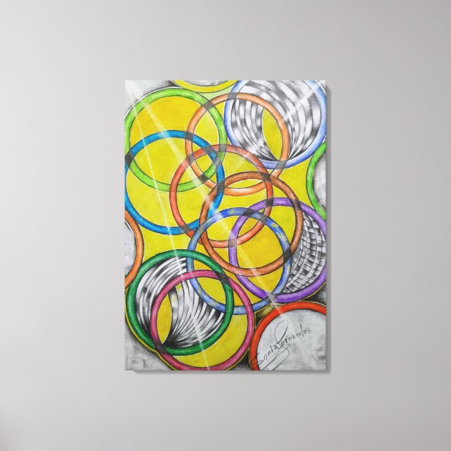 Geometric Design 30 Leinwanddruck (Vorderseite)