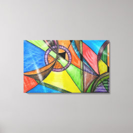 Geometric Design 36 Leinwanddruck