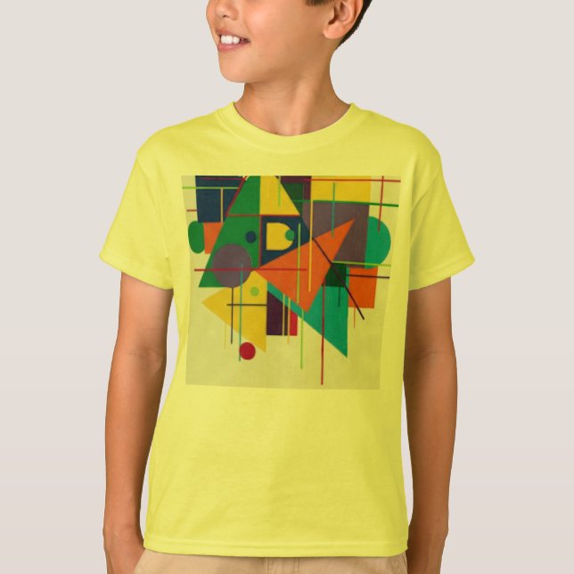Geometric design T-Shirt (Vorderseite)