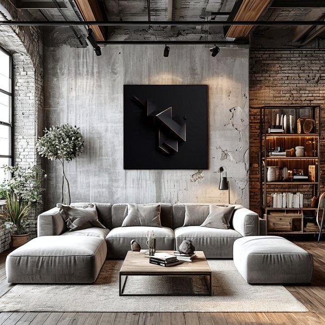 Geometric Eclipse Poster (Von Creator hochgeladen)