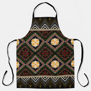 Geometric ethnic pattern seamless design schürze