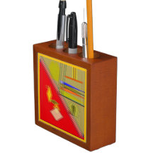 "Geometric Expression"-Desk-Organisator