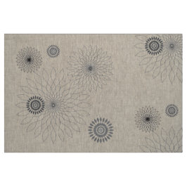 Geometric Flower〜ブラック_濃淡あり〜 Stoff