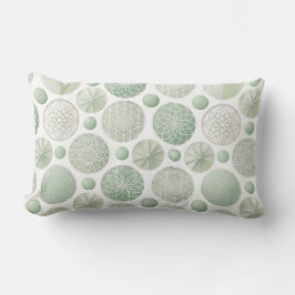 Geometric Green Dreams Pillow Lendenkissen