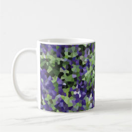 Geometric Lavender Garden Kaffeetasse