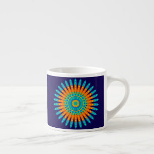 Geometric Mandala Art Circle Design-48256 Espressotasse