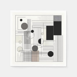 Geometric Matrix Serviette