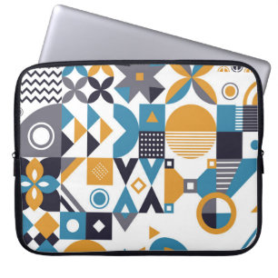 Geometric minimalistic pattern. Abstract designpat Laptopschutzhülle