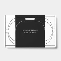 Geometric Modern Minimalistisch Elegant Beruflich