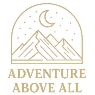 Geometric Mountain & Moon Abenteuer T-Shirt – Tief Hoodie