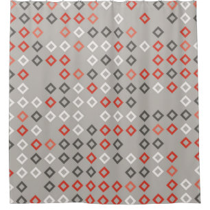 Geometric pattern design abstract, art, background duschvorhang